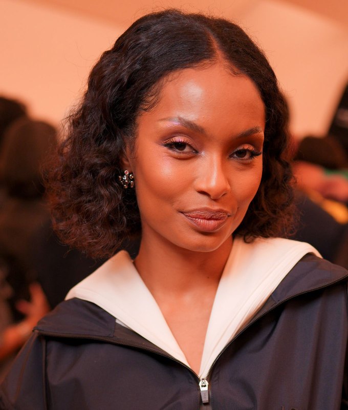 Yara Shahidi with a soft lived-in texturized bob.