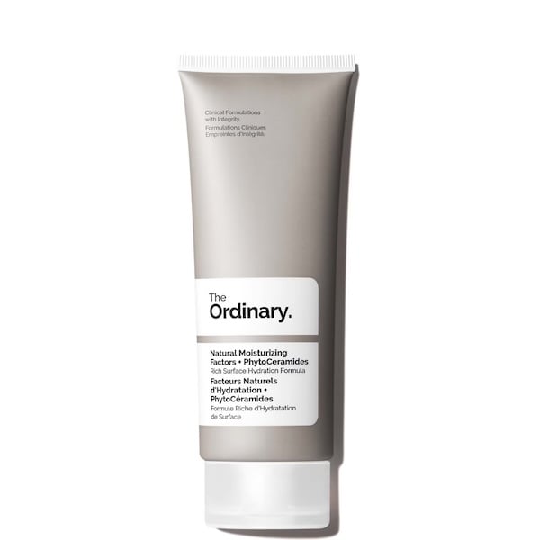 The Ordinary Natural Moisturizing Factors + PhytoCeramides tube packaging.