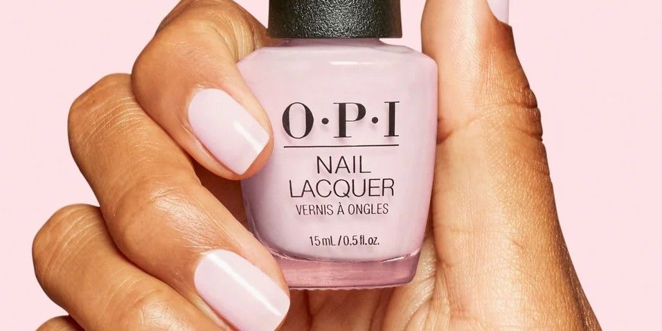 Graphic text or image highlighting OPI's new bottled version of the popular milky nail combination.