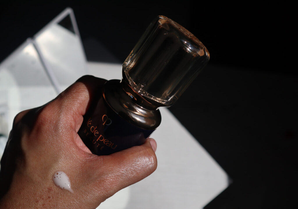 The Clé de Peau Beauté Intensive Night Emulsion product displayed against a clean background.